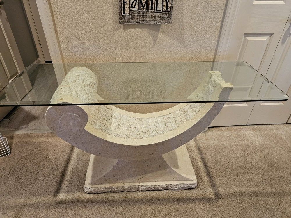 Console And End Table Set