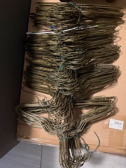 Bulk Lot Metal Wire Clothes Hangers