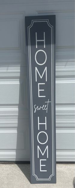 Big wooden Home sign