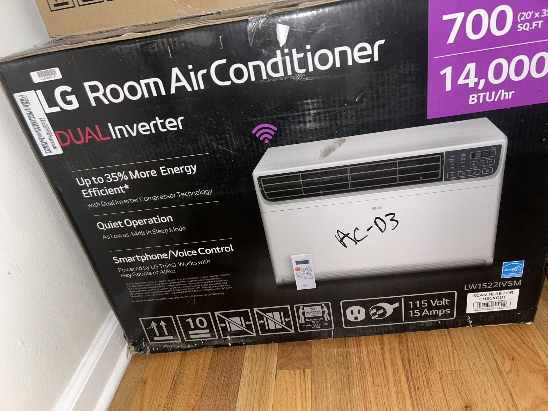 Ac unit new (in Store For $600)