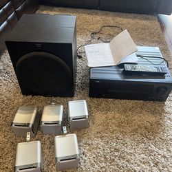 Denon surround sound with Sony speakers