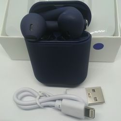 5.0 Blue Auto Connect Wireless Bluetooth Earbuds 