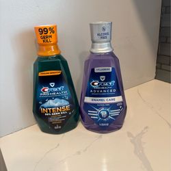 Crest mouthwash, 2x$9