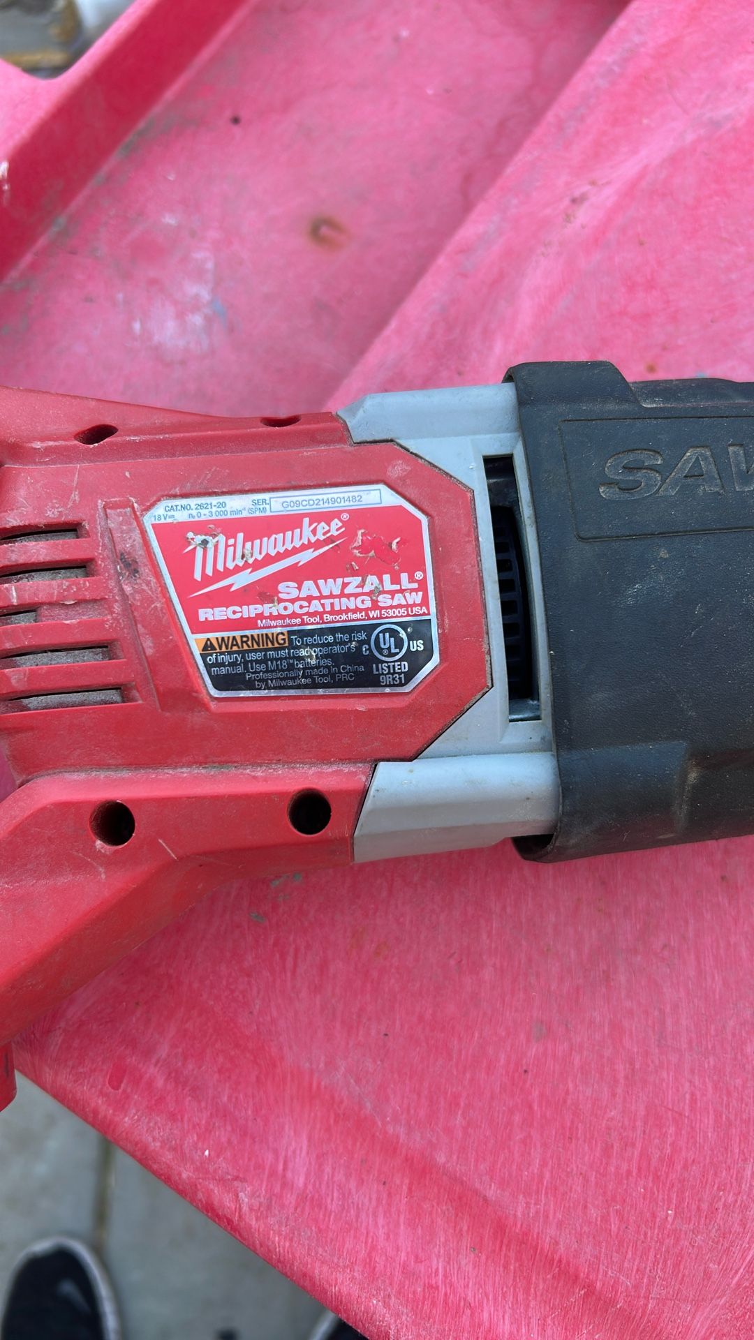 Milwaukee Saw all M18