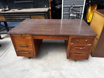 Vintage Office Desk $60 O.B.O