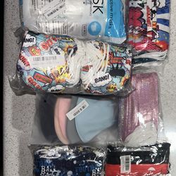 Face mask packs (various designs)