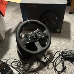 Logitech 920 Sim Racing Wheel And Pedals