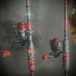 Piscifun “Carbon X” - Abu Garcia “Vendetta” 