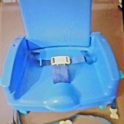 Portable Booster Seat Dining Highchair for Toddler (Great For Travel!)