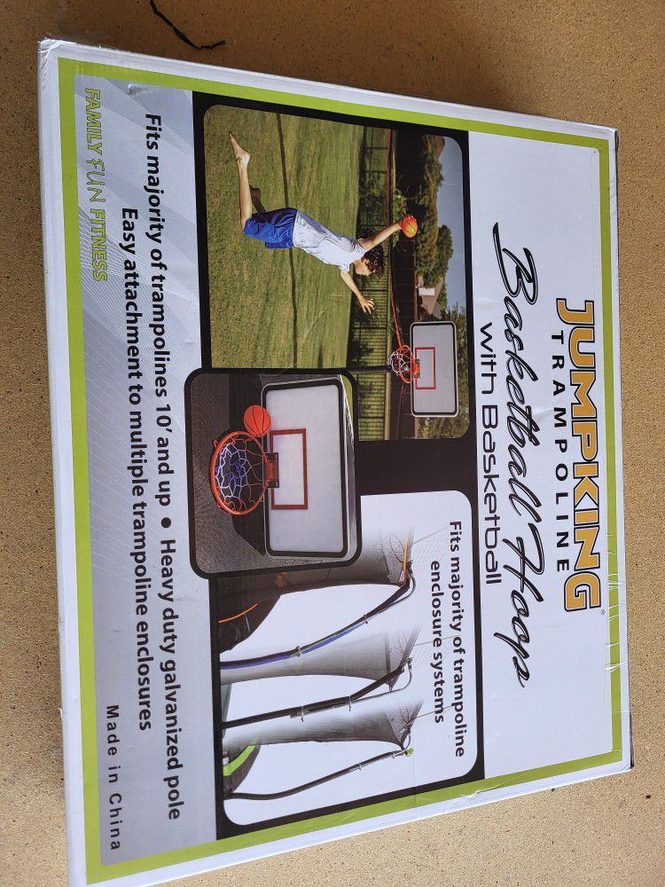 Basketball Hoop For Trampoline 