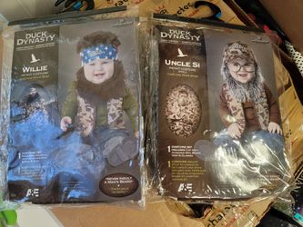 Infant Duck dynasty halloween costume size 12/18 months