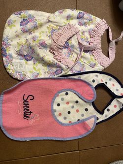 Baby Girl Bibs