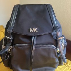 Michael Kors Black Nylon Backpack