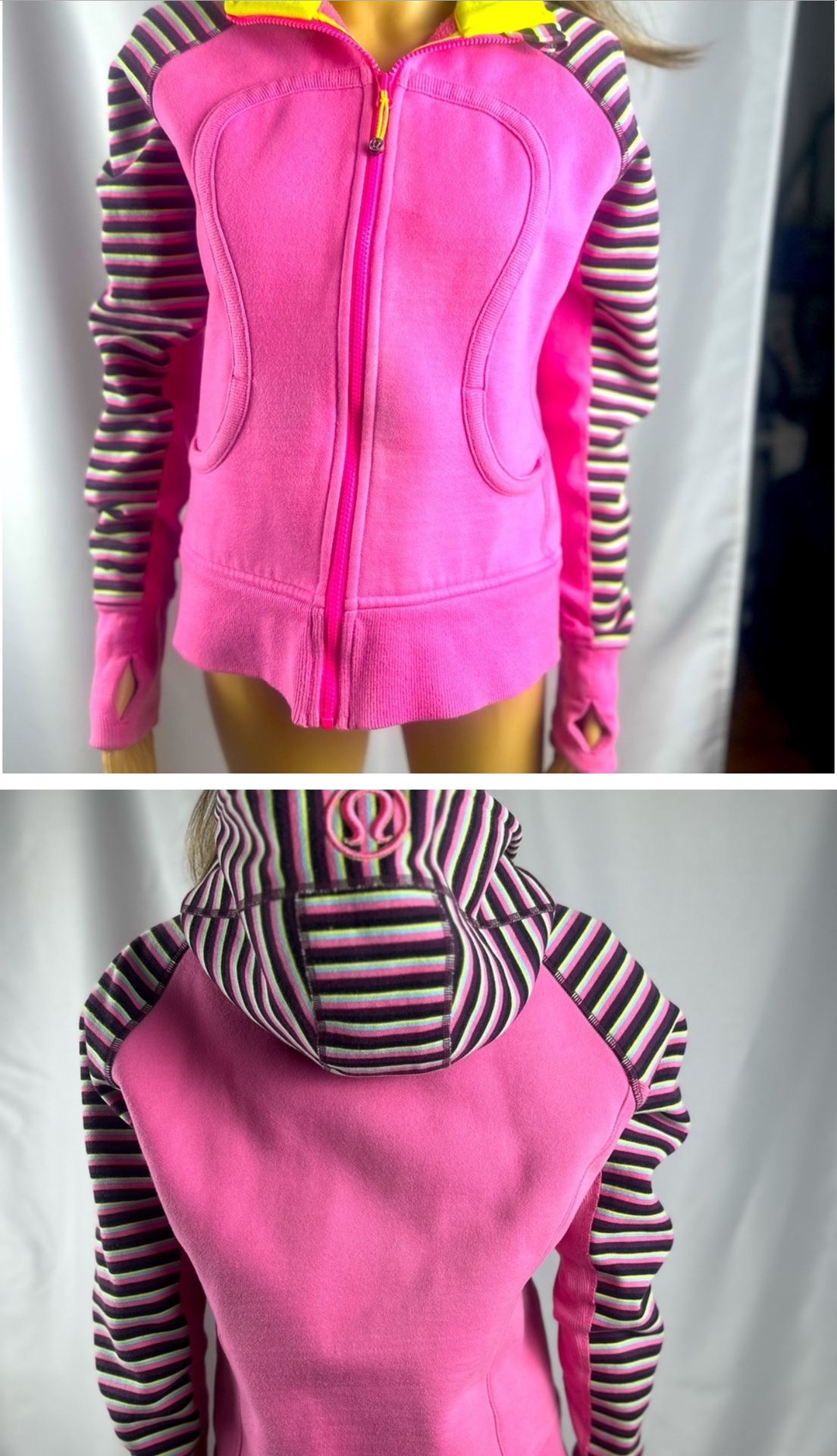 Lululemon Scuba Zip up Jacket Size 8
