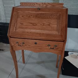 Amish Oak Secretary Desk