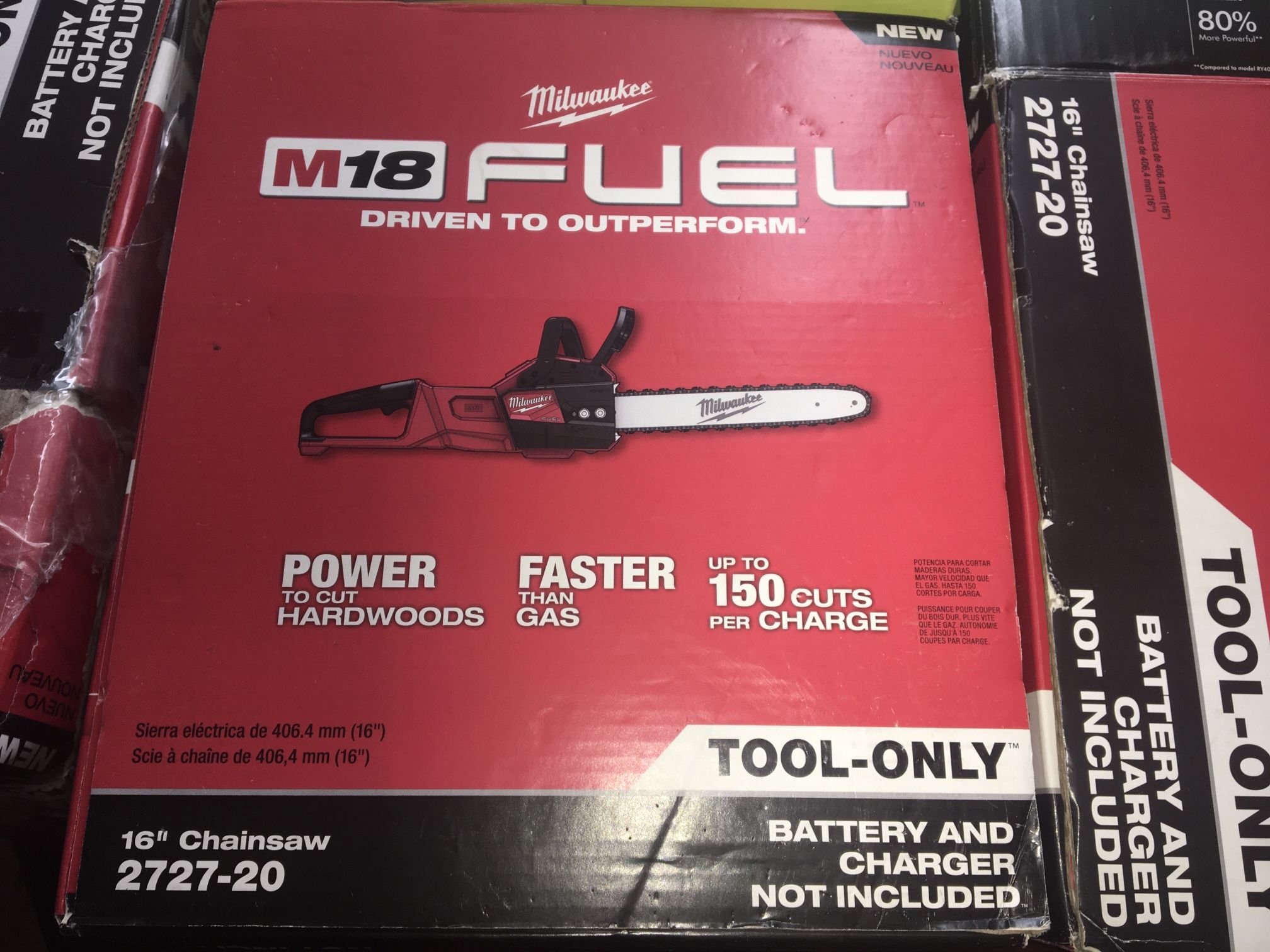 M18 Milwaukee Chainsaw New In Box Tool Only 2727-20