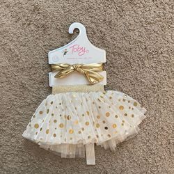 Baby Girl Skirt And Headband 