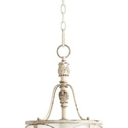 Quorum International 3506-70 Salento 1 Light Pendant, Persian White

