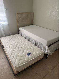 Twin trundle bed