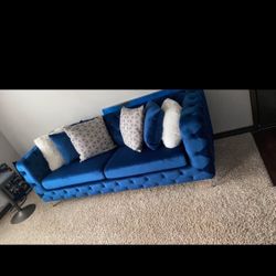 Royal BLUE Couch