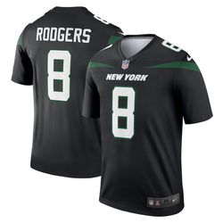 AARON RODGERS NEW YORK JETS NIKE MEN'S LEGEND PLAYER JERSEY