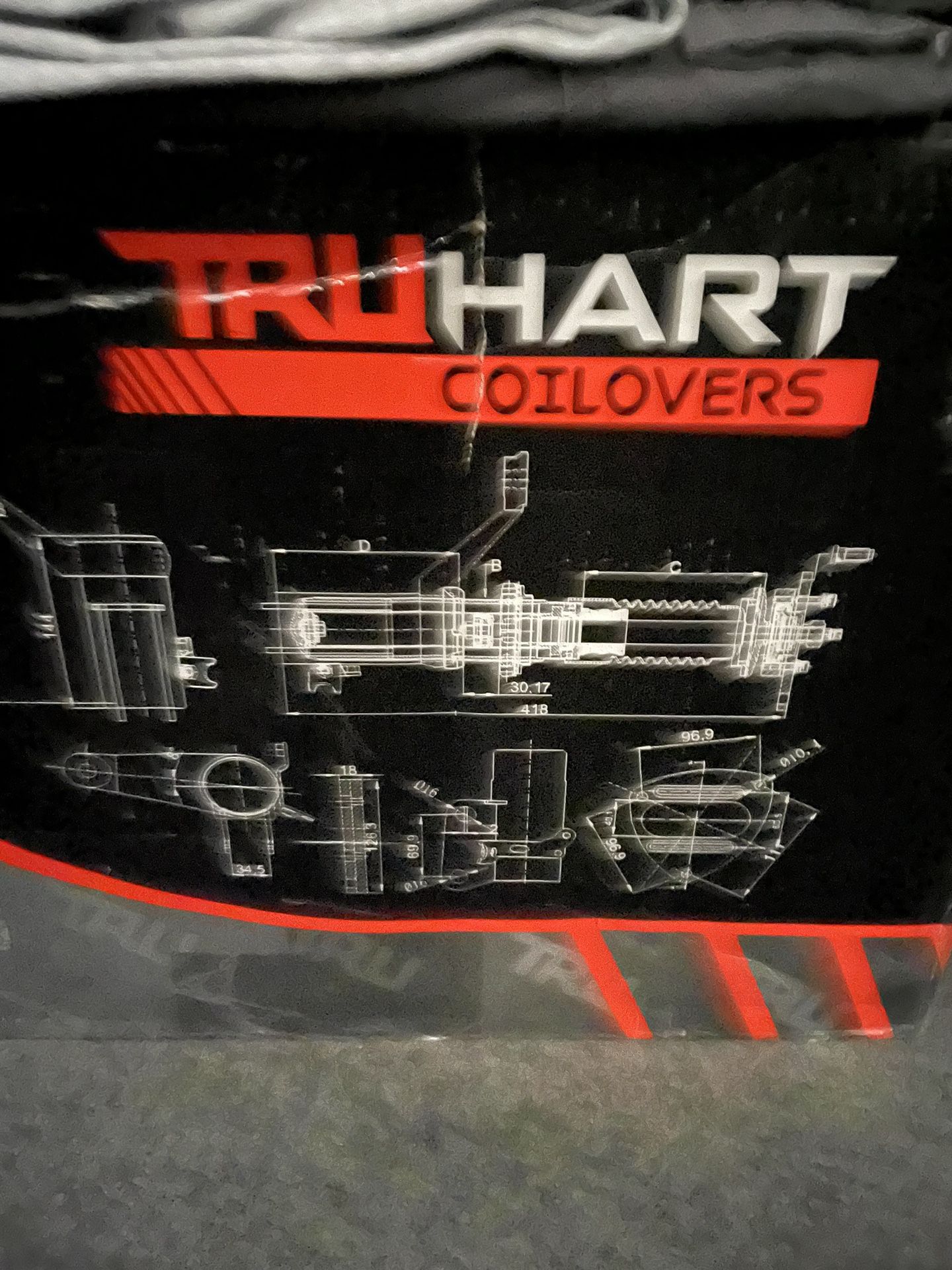 For 09-13 G37xS TRUHART coilovers AWD