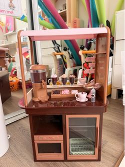 OG girl coffee stand playset