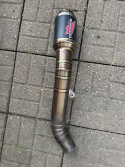 Competition Werkes GP Race Slip On Exhaust Black Center Kawasaki ZX10R 2016-2019  