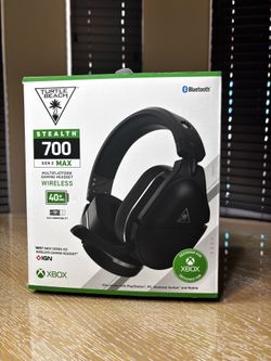 Turtle Beach Stealth 700 Gen 2 MAX Wireless Gaming Headset (BROKEN)  WITH WORKING WIRELESS TRANSMITTER