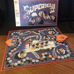 Milton Bradley Superman II Game 1980