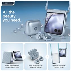 Unlocked Razr 2025 Swarovski Bundle - unopened brand new