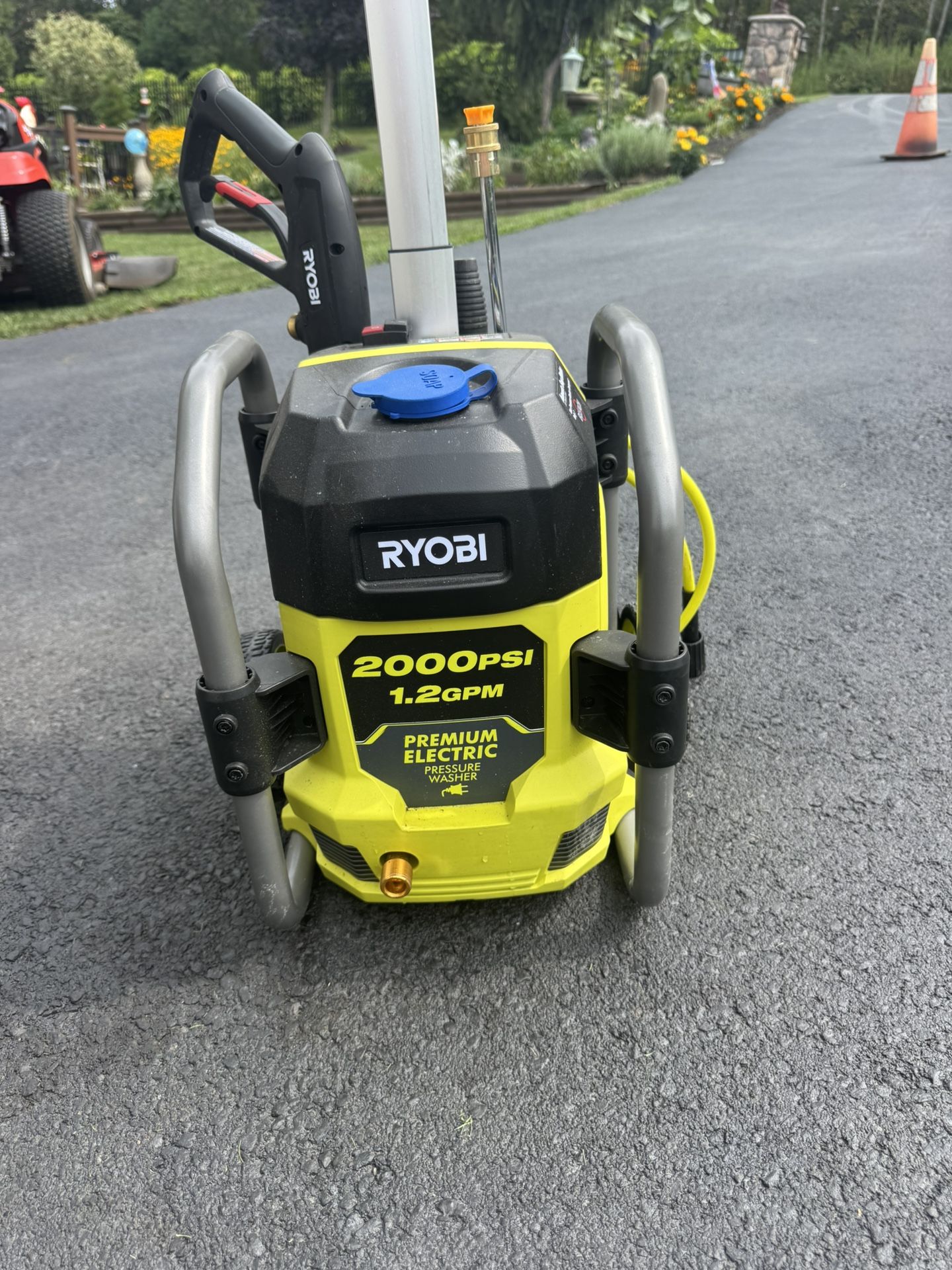 Brand New Ryobi Electric Pressure Washer 2000psi. Try Before You Buy. Must Pickup