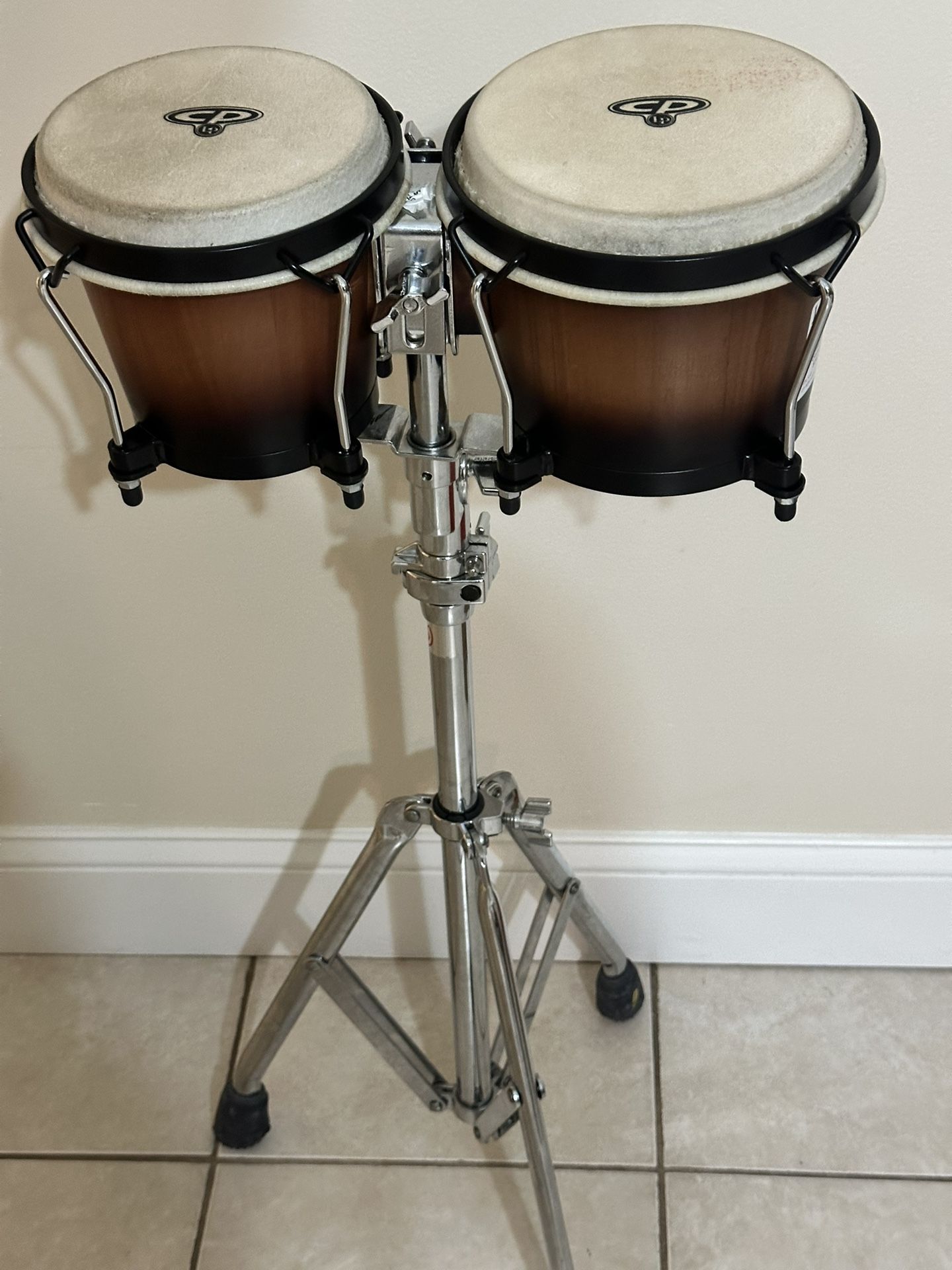 Set of CP Bongos With Tripod