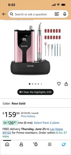 Lavinda professional Nail drill