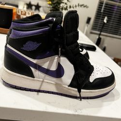 Jordan 1 Retro Court Purple 6.5Y