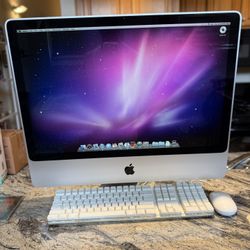 APPLE IMAC MONITOR,KEYBOARD AND MOUSE