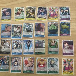 (40 Card Lot) One Piece Trading Cards CCG Anime Cards Manga Art English Japan