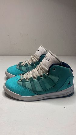 Teal Jordan Boy Shoes 10c