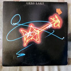 Greg Lake  Solo Debut Vinyl LP 1981