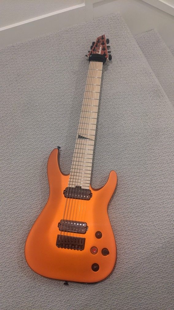 Jackson Pro Series Dinky DKA8M HT Electric Guitar, 8-String With Case