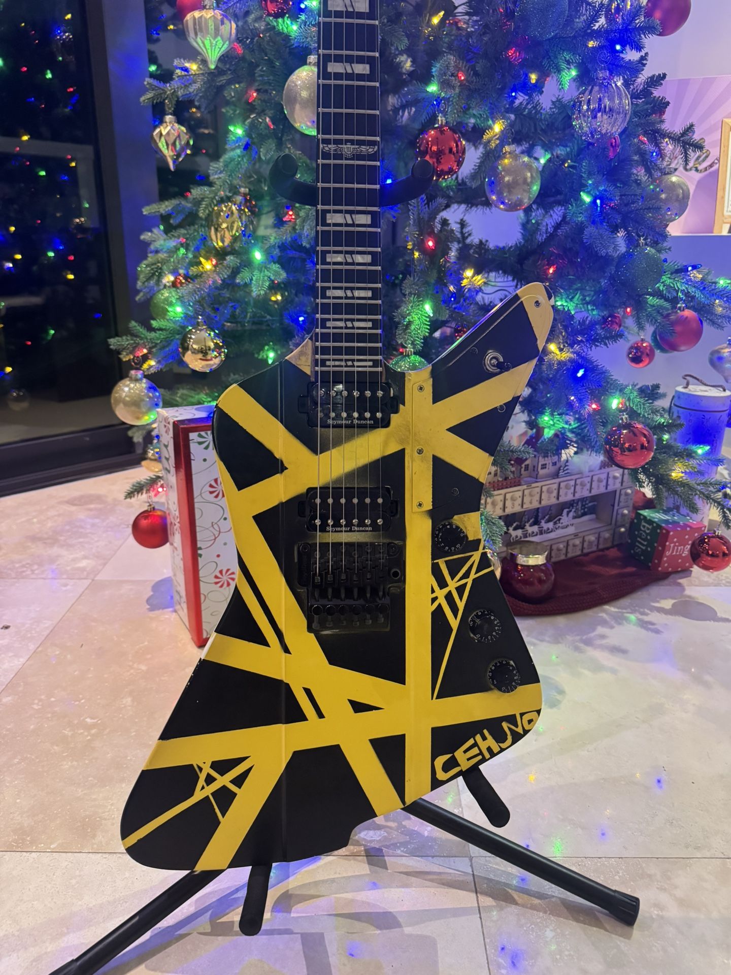 EVH One Of Kind WASHBURN (unique Firebird/Explorer/Offset style body shape - Marzi Montazeri Signature Model