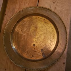 Very Large Brass Platter