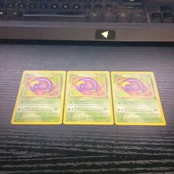 Pokemon Ekans 44/62 Fossil Set $2 Each 