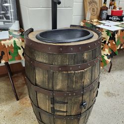 Bourbon Whiskey Barrel Sink 
