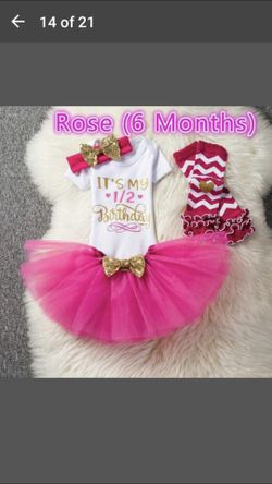 Birthday tutu set