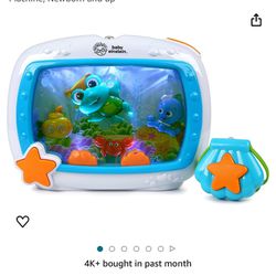 Baby Einstein Sea Dreams Soother Musical Crib Toy and Sound Machine, Newborn and up $25