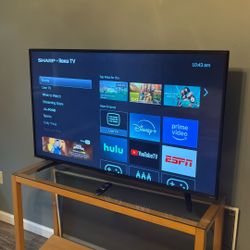 55” Sharp Roku Smart TV