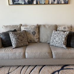 Cream Colored Couch For Sale!!