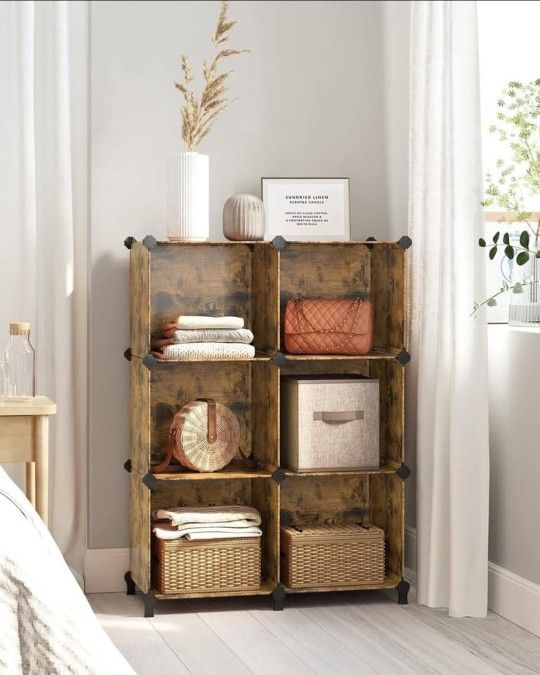 Storage Organizer, DIY Closet Shelf, Plastic Clothes✨✨✨✨✨