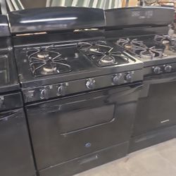 Black Gas Stoves. Delivery And Installation Available 